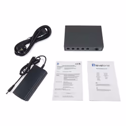 LevelOne GEP-0625 switch di rete Non gestito 2.5G Ethernet (100/1000/2500) Supporto Power over Ethernet (PoE) Nero - Vista aggiuntiva 6