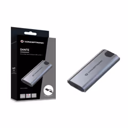 Conceptronic DANTE05G contenitore di unità di archiviazione Box esterno SSD Grigio M.2 - Vista aggiuntiva 5