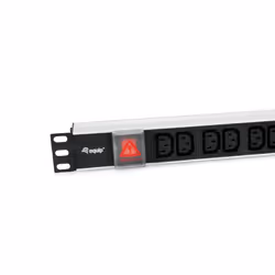 Equip 333318 unità di distribuzione dell'energia (PDU) 12 presa(e) AC 1U Nero, Argento - Vista aggiuntiva 2