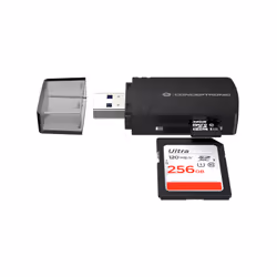 Conceptronic BIAN06B lettore di schede USB 3.2 Gen 1 (3.1 Gen 1) Type-A Nero