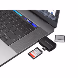 Conceptronic BIAN06B lettore di schede USB 3.2 Gen 1 (3.1 Gen 1) Type-A Nero - Vista aggiuntiva 4