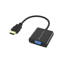 Conceptronic ABBY20B cavo e adattatore video 0,25 m HDMI tipo A (Standard) VGA (D-Sub) Nero