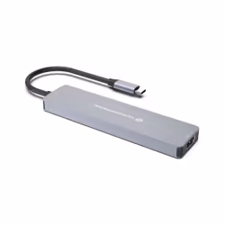 Conceptronic DONN28G replicatore di porte e docking station per laptop Cablato USB 3.2 Gen 1 (3.1 Gen 1) Type-C Grigio - Vista aggiuntiva 4