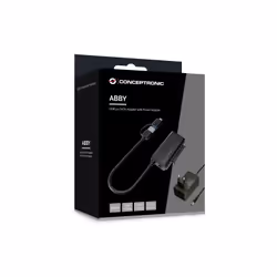 Conceptronic ABBY21B adattatore per inversione del genere dei cavi USB Type-A SATA 22-pin Nero - Vista aggiuntiva 5