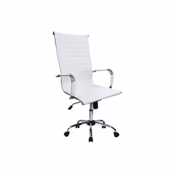 Equip 651017, Seduta imbottita, Schienale imbottito, Bianco, Bianco, Cotone, Finta pelle, Nylon, Nylon, Finta pelle, Cotone