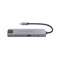 Conceptronic DONN29G replicatore di porte e docking station per laptop Cablato USB 3.2 Gen 2 (3.1 Gen 2) Type-C Grigio