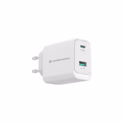 Conceptronic ALTHEA20W45 Caricabatterie per dispositivi mobili Universale Bianco AC Ricarica rapida Interno