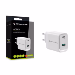 Conceptronic ALTHEA20W45 Caricabatterie per dispositivi mobili Universale Bianco AC Ricarica rapida Interno - Vista aggiuntiva 4