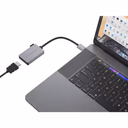 Conceptronic ABBY22G adattatore grafico USB 1920 x 1080 Pixel Grigio - Vista aggiuntiva 4