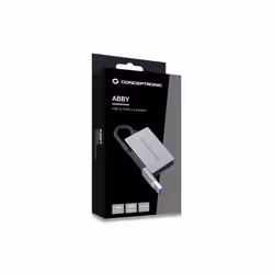 Conceptronic ABBY22G adattatore grafico USB 1920 x 1080 Pixel Grigio - Vista aggiuntiva 6