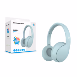 Conceptronic PARRIS04B cuffia e auricolare Con cavo e senza cavo A Padiglione Musica e Chiamate Bluetooth Azzurro - Vista aggiuntiva 3