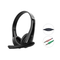 Conceptronic POLONA06B3T cuffia e auricolare Cablato A Padiglione Musica e Chiamate Nero
