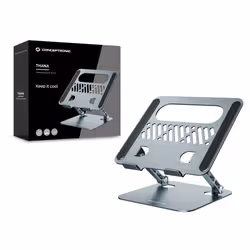 Conceptronic THANA10G supporto per laptop Supporto per computer portatile Grigio 43,2 cm (17") - Vista aggiuntiva 5