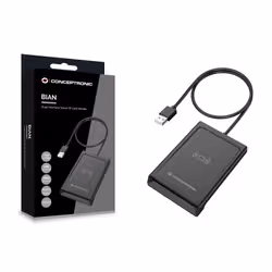 Conceptronic BIAN11B lettore di card readers Interno USB USB 2.0 Nero - Vista aggiuntiva 4