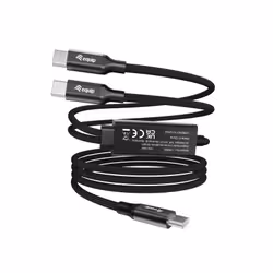 Equip 128895 cavo USB USB 2.0 1,5 m USB C 2 x USB C Nero - Vista aggiuntiva 3