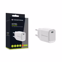 Conceptronic ALTHEA19W45 Caricabatterie per dispositivi mobili Universale Bianco AC Ricarica rapida Interno - Vista aggiuntiva 5