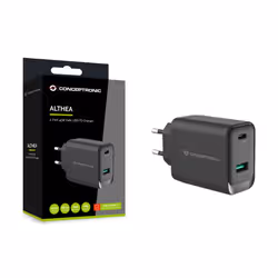 Conceptronic ALTHEA20B45 Caricabatterie per dispositivi mobili Universale Nero AC Ricarica rapida Interno - Vista aggiuntiva 5