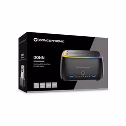 Conceptronic DONN36B docking station per unità di archiviazione - Vista aggiuntiva 4