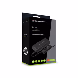 Conceptronic OZUL10BE adattatore e invertitore Interno 90 W Nero - Vista aggiuntiva 3