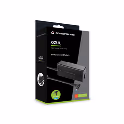 Conceptronic OZUL11BE adattatore e invertitore Interno 65 W Nero - Vista aggiuntiva 3