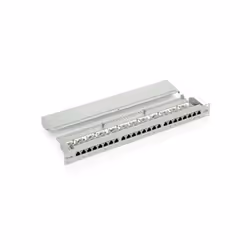 Equip 327324, RJ-45, Oro, Cat5e, Grigio, Montaggio a rack, 1U