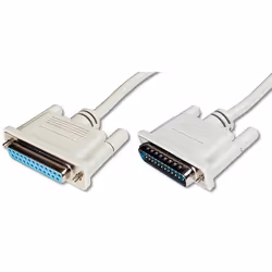 ASSMANN Electronic AK 136 5M, Beige, 5 m, Maschio/Femmina, DSUB 25-pin