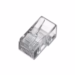 Digitus Spina modulare per cavo piatto, RJ-45 8P8C, 1,5 A, -40 - 80 °C, 10 x 15 x 25 mm, 10 mm, 15 mm
