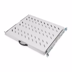 Digitus Ripiano estraibile per armadi da 483 mm (19"), Grigio, 25 kg, 1U, Turchia, 48,3 cm (19"), 510 mm