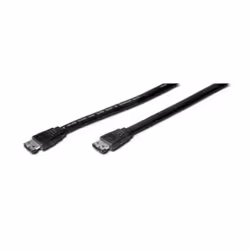 ASSMANN Electronic SATA Anschlusskabel, eSATA I-Type, BL, 1 m, Nero