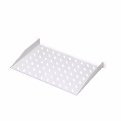 Digitus DN-19 TRAY-1-400, Mensola per scaffale, Grigio, Acciaio, 15 kg, 1U, 48,3 cm (19")
