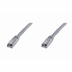 Digitus Patch Cable CAT5e, 0.3 m cavo di rete Grigio 0,3 m - Vista aggiuntiva 2