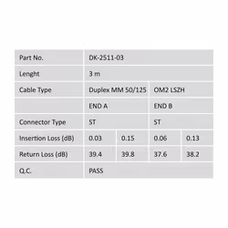 Digitus Cavo patch LWL multimodale, ST/ST - Vista aggiuntiva 5