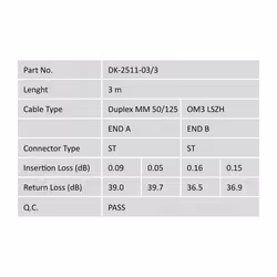 Digitus Cavo patch LWL multimodale OM 3, ST/ST - Vista aggiuntiva 5