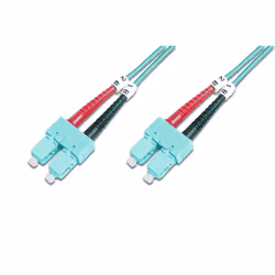 Digitus Cavo patch LWL multimodale OM 3, SC/SC, 5 m, I-VH, OM3, SC, SC