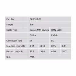 Digitus Cavo patch LWL multimodale, ST/SC - Vista aggiuntiva 5