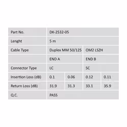 Digitus Cavo patch multimodale LWL, LC/SC - Vista aggiuntiva 2