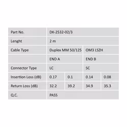 Digitus Cavo patch LWL multimodale OM 3, LC/SC - Vista aggiuntiva 5