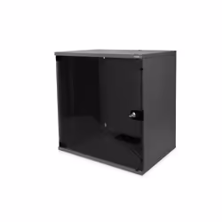 Digitus Alloggiamento a parete SOHO, smontato - 540 x 400 mm (L x P), Da parete, 12U, 60 kg, 22,5 kg, Nero