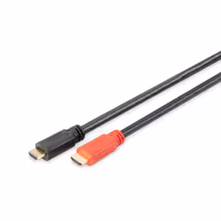 Digitus Cavo di collegamento HDMI High Speed, con amplificatore, 40 m, HDMI tipo A (Standard), HDMI tipo A (Standard), 1920 x ...