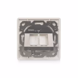 Digitus Scatola di derivazione vuota per modulo Keystone, telaio 80 x 80 mm + piastra centrale 50 x 50 mm - Vista aggiuntiva 4