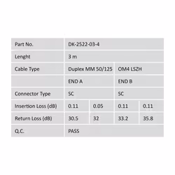 Digitus Cavo patch LWL multimodale, OM4, SC/SC - Vista aggiuntiva 5