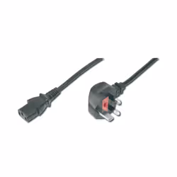 Digitus Cavo di alimentazione UK, 1,8 m, BS 1363, IEC C13, H05VV-F3G, 250 V, 10 A