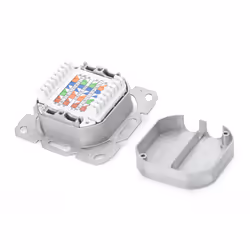 Digitus Presa di rete CAT 6A classe EA, compatibile con il design, schermata, da incasso - Vista aggiuntiva 6