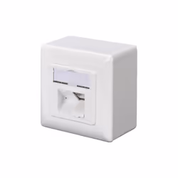 Digitus CAT 6A, classe EA, presa dati, compatibile con il design, montaggio superficiale - Vista aggiuntiva 7