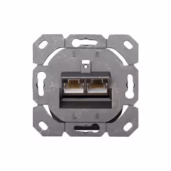 Digitus Spina di rete CAT 6A classe EA, design compatibile, schermata, incassata - Vista aggiuntiva 4
