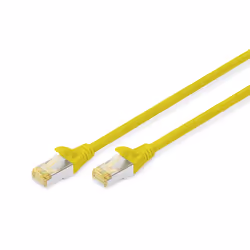 Digitus Cavo patch CAT 6A S/FTP, 5 m, Cat6a, S/FTP (S-STP), RJ-45, RJ-45, Giallo