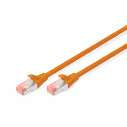 Digitus Cavo patch CAT 6 S/FTP, 0,5 m, Cat6, S/FTP (S-STP), RJ-45, RJ-45, Arancione