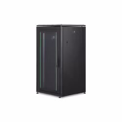 Digitus Armadio di rete serie Unique - 600x600 mm (LxP), Rack indipendenti, 800 kg, Nero