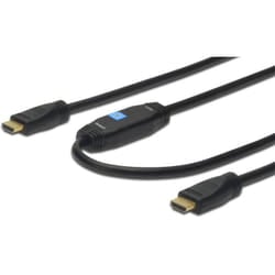Digitus 15m HDMI cavo HDMI HDMI tipo A (Standard) Nero