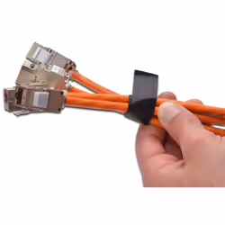 Digitus Nastro con gancio e anello per cablaggio strutturato